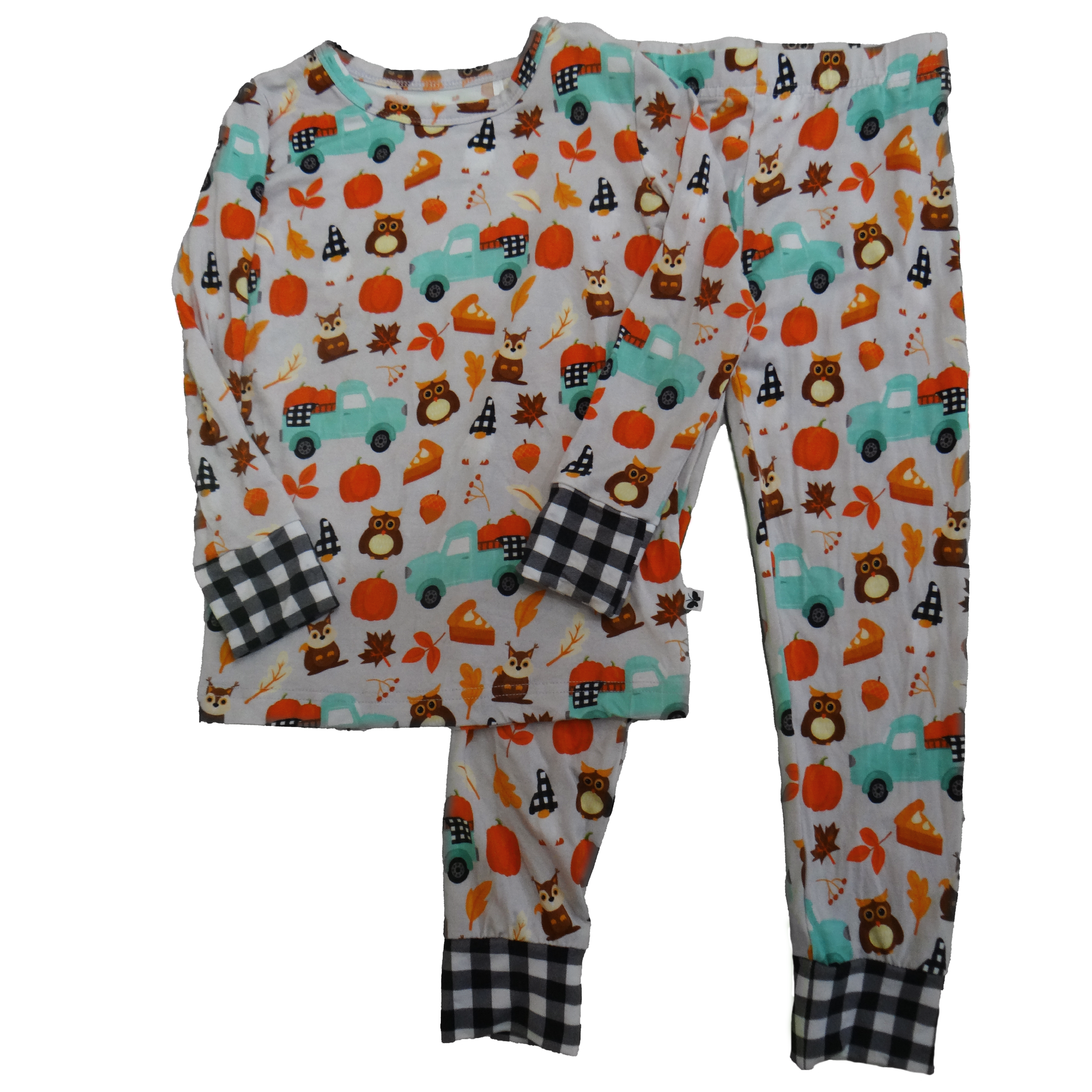 Fall Fun 2-Piece Long Sleeve Pjs – Mama Lulu