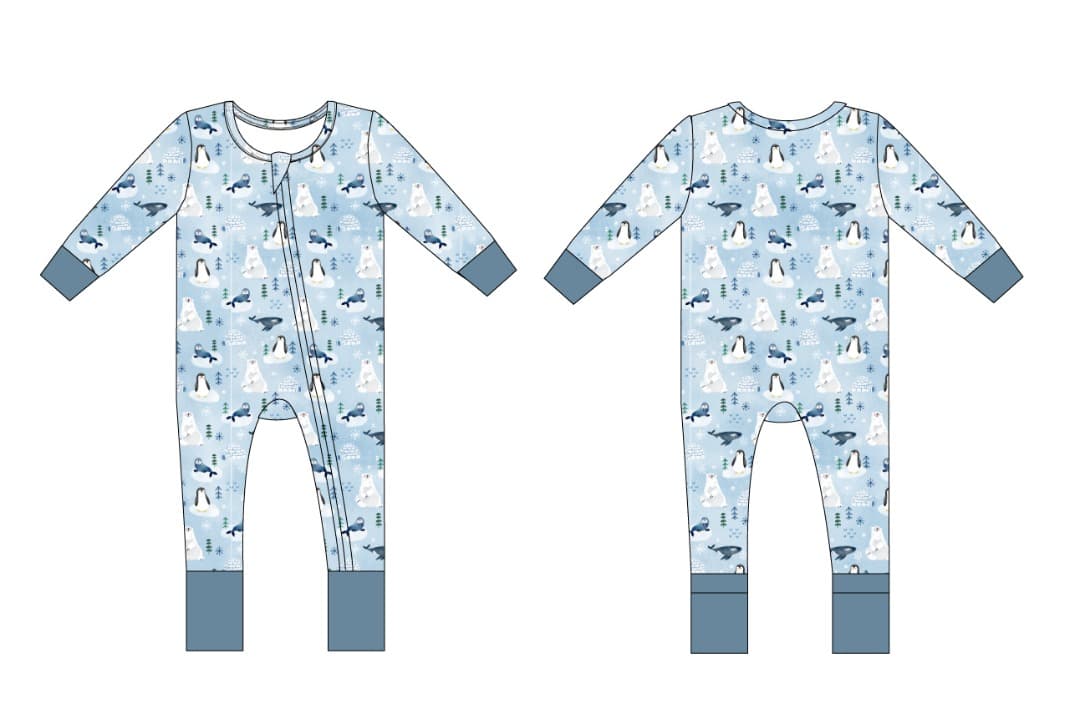 Winter Wonder Long Sleeve Romper – Mama Lulu